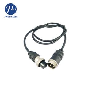 Wholesale PVC Insolation Aviation Cable , 4 Pin Extension Cable Wire For Rear View Reversing Car Bus Van Camera from china suppliers