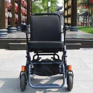 Wholesale PU Tyre Foldable Power Wheelchair Electric For Disabled Lightweight from china suppliers
