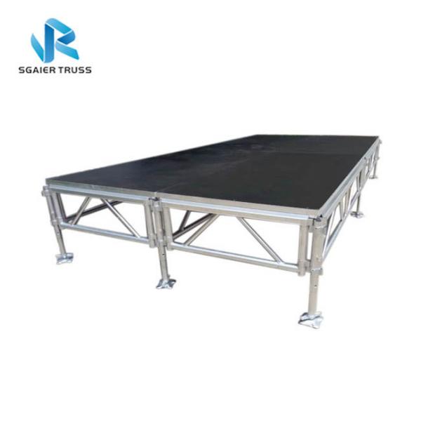 Wooden Platform Outdoor Performance Stage , Laminated Plywood Marriage Party
