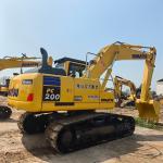 20Ton Used Komatsu PC200 Excavator Municipal Engineering Heavy Equipment Digger