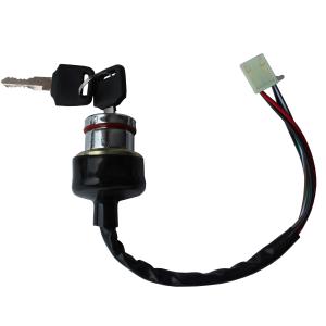 Wholesale Dirt Bike 6 Wire Ignition Switch , Black Color Go Kart Ignition Switch from china suppliers