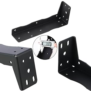 Sturdy Floating Cabinet Brackets Shelf Support for Heavy Duty Hidden Shelving 9inch