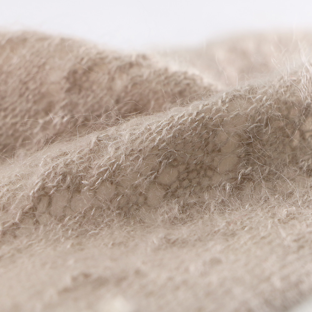 Practical Soft Mohair Silk Blend Yarn , 1/8.5NM Gloves Mohair Wool For Knitting