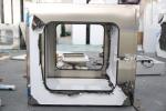 Lab Static Cleanroom Pass Box Sus201 220V 110V 50HZ Powder Coating Steel