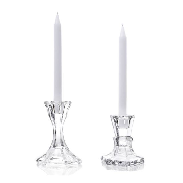 Customized Classic Lead Free Crystal Candle Holder for Party Decoration