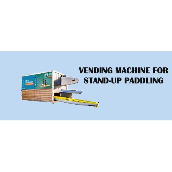 Automated SUP Kayak Vending Machine for Outdoor Rentals