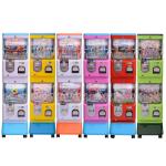 Coin Operated Arcade Claw Machine , Gashapon Dispenser Display Plastic Capsule