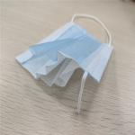 Latex Free Material 3 Ply Non Woven Mask , Disposable Pollution Mask Antiviral