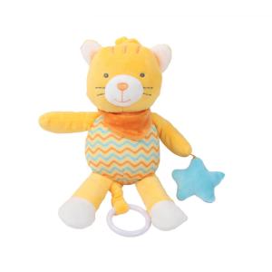Wholesale Baby Soothing Music Bell Animal Plush Dolls With Hanging Ring from china suppliers