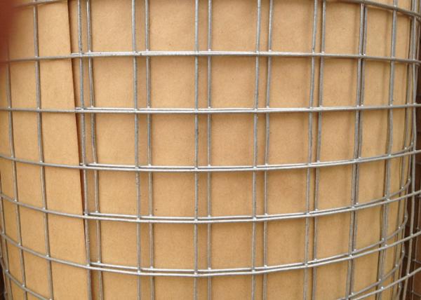 Quality 0 . 9m Galvanized Welded Wire Sheets , Rabbit Cage Square Welded Wire Fabric for sale