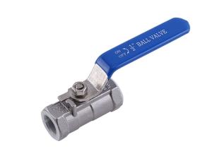 Wholesale 1 / 2 Inch 2 PCs Stainless Steel Ball Valve API 6D BS1873 ASME B16.34 from china suppliers