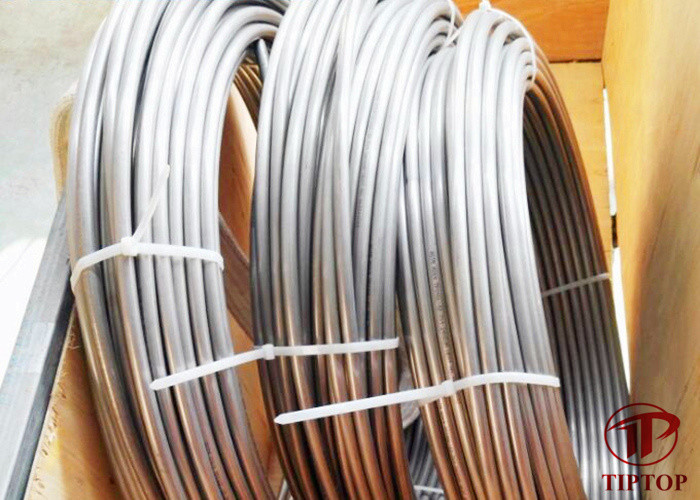 ASTM B704 SS Steel Control Line Tubing Cold Drawn