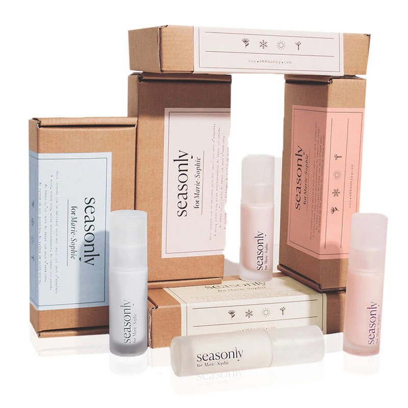 Custom Printing Made Sale Hot Collapsible Corrugated PaPer Care Product Lip Gloss Packaging Mailer Boxes