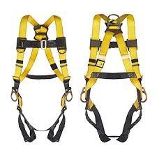 Wholesale Outdoor Full Body Climbing Harness , Polyester Fall Protection Safety Harness from china suppliers