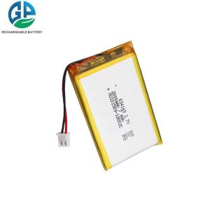 Wholesale High Discharge Rate Battery 30C Max60C Rechargeable 634169 2000mAh 3.7V Li-Polymer Battery For Electric Folklifts from china suppliers
