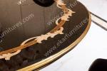 Alibaba wholesale Chinese Antique Luxury Round Wooden Dining Table TN-005