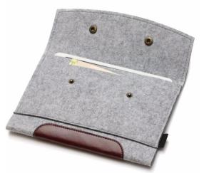 Wholesale Eco Friendly Travel Ticket Wallet , Felt Material Travel Document Holder from china suppliers