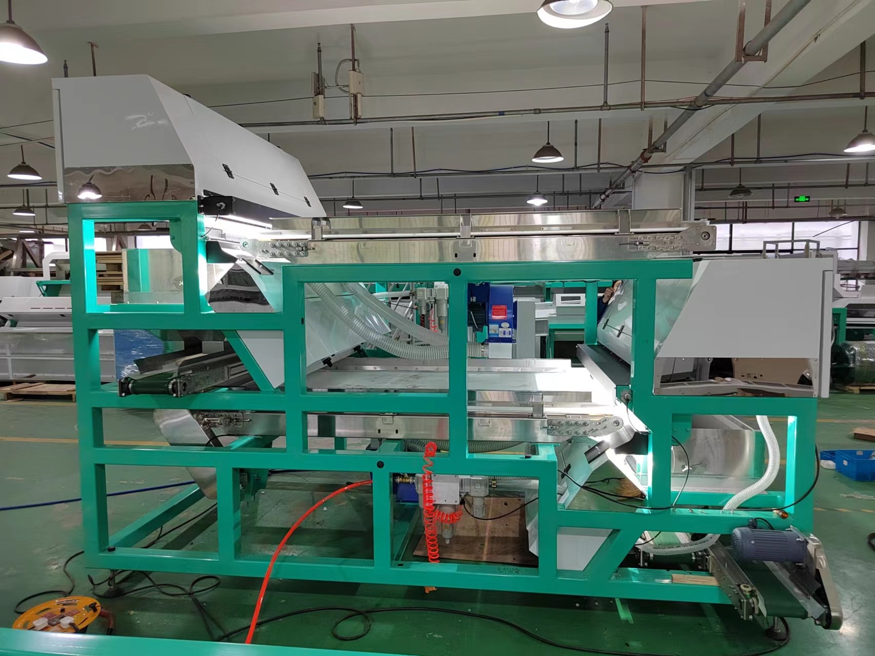 Use Mobile Phone To Ccontrol Color Sorter From Wenyao at best price