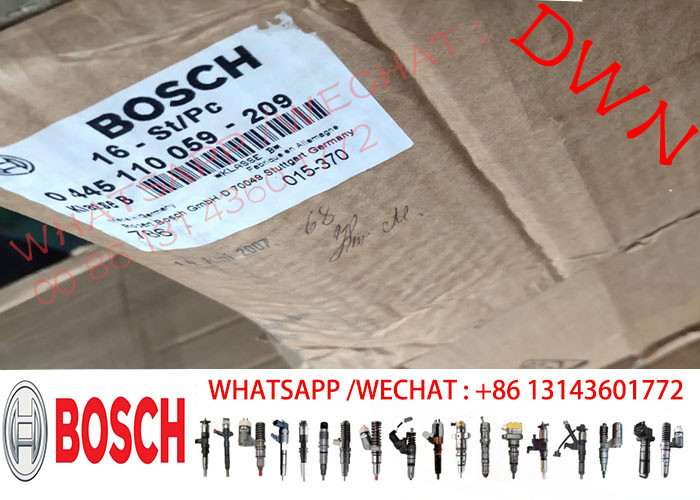 BOSCH GENUINE AND BRAND NEW Fuel injector 0445110059 0986435149 For Chrysler Voyager Jeep Cherokee 2,5 2,8 CRD