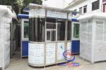 Waterproof Outdoor Indoor Stainless Steel Prefab Guard House , Noise Protection