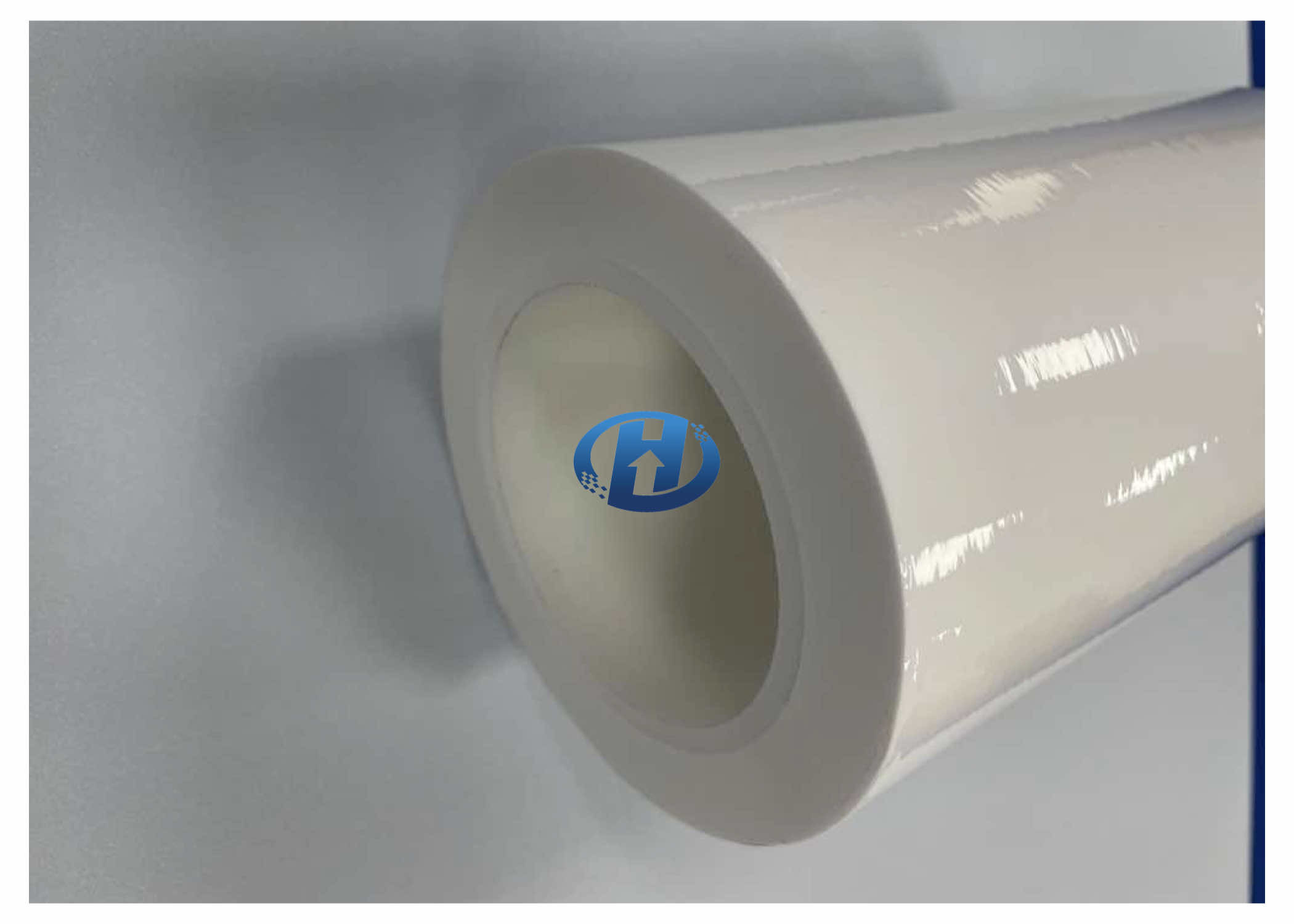 120 μm White LDPE UV Cured Silicone Coating Film For Sealing Strip No Solvent Or Silicone Transfer Mainly for Tapes