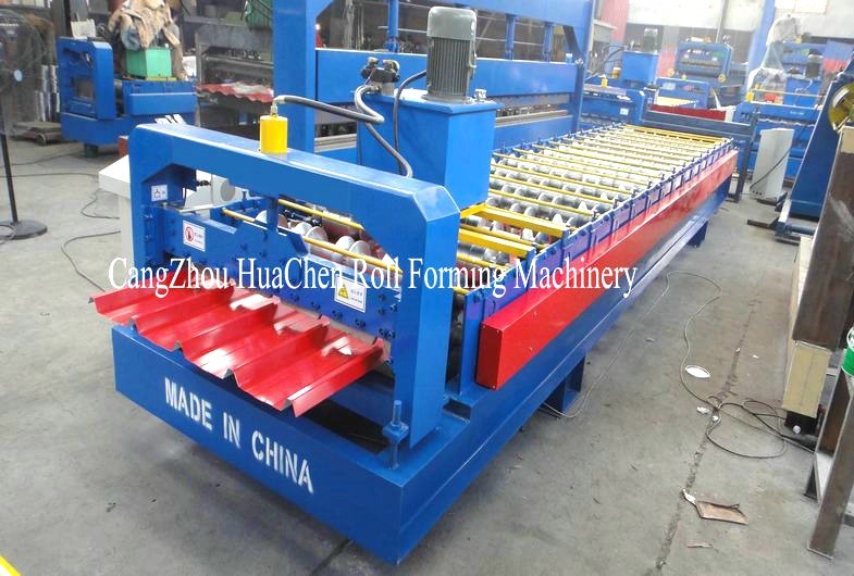Colored Steel Roofing Sheet Roll Forming Machine Corrugated Steel Sheet Making Machine