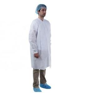 Wholesale Biodegradable SBPP Disposable Lab Coats Waterproof For Hospital Nursing from china suppliers