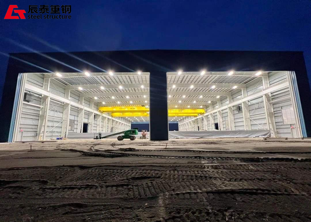 Prefabricated Building Construction Steel Structure Large Span Eco Friendly