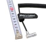 D- TAP Male Coiled Power Cord 4 Pin Female To Anton Bauer 1 Year Warranty