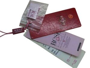 Wholesale Pink 800gsm Paper Clothing Hang Tags For Lady Underwear from china suppliers