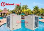 Meeting High Efficiency Commercial 28KW Air Source Swimming Pool Water Heat Pump