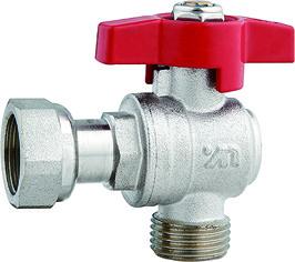 5301A Gas Stove Brass Ball Angle Valve DN15 for Residential Hot Water Supply w/