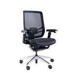 InFlex BIFMA Black Adjustable Office Seating Ergonomic Office Chair Swivel