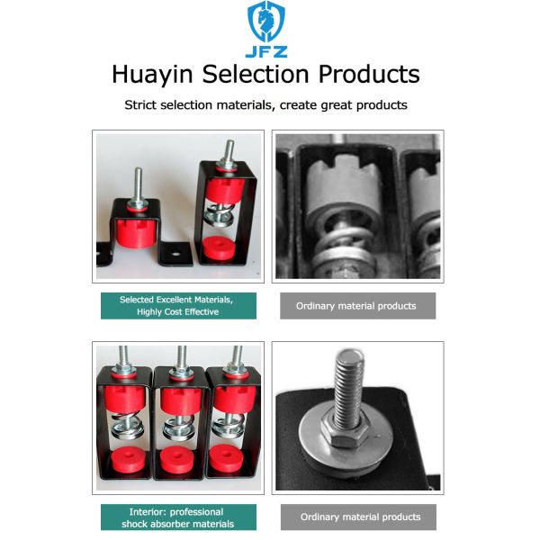 Sound Insulation Wall Vibration Absorber Rubber Anti Vibration Rubber Isolator Mounts