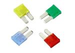 Narrow Foot Insert Insurance Ultra-small Automotive Blade Fuses 32V 10A Red For