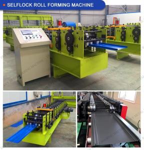Wholesale Metal Pencil Ribs Snap Lock Machine 11kw Standing Seam Profiling Machine from china suppliers