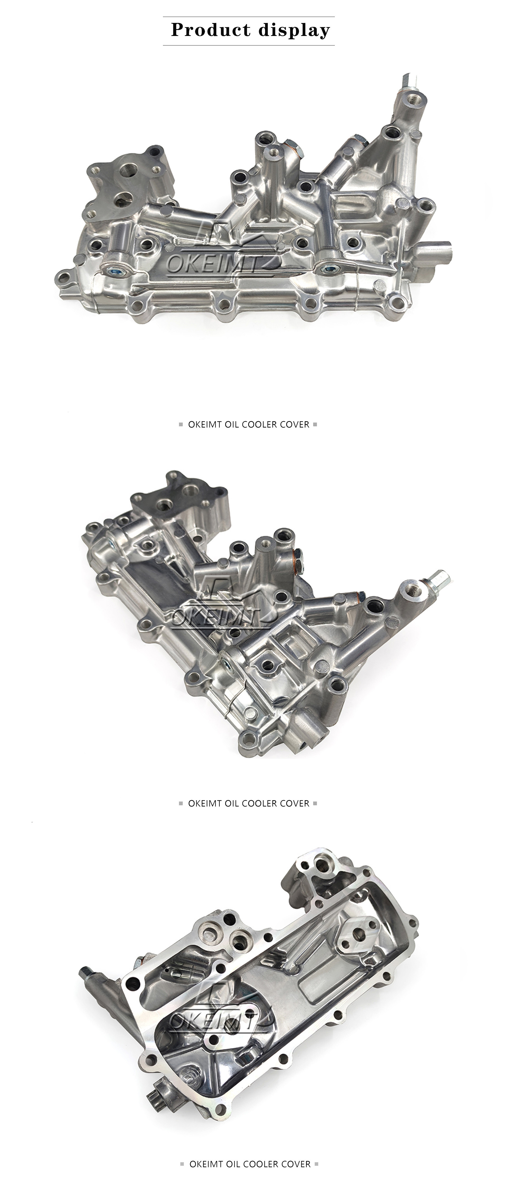 OKEIMT 4M40 Oil Cooler Cover ME204227 For Mitsubishi Engine