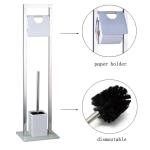china custom design silicone toilet brush bath Set economy strong clean toilet
