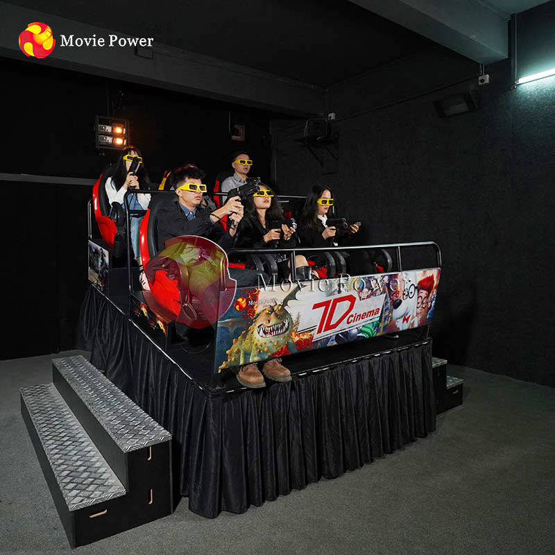 Interactive Cinema 100-200 Capacity 7D Interactive Cinema