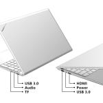 15.6 Inch Ultra Thin Laptop Netbook Computer 8GB/12GB RAM 256GB SSD 1920*1080