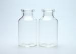 ISO Standard 20ml Transparent Injection Medicinal Glass Tube Vial