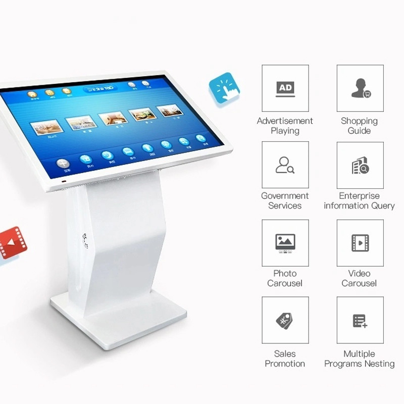 128G SSD Interactive Kiosk Display Screen Advertising Interactive Display All In One