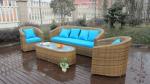 5pcs outdoor wicker garden rattan sofa set high-end quality rattan sofa
