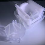 Sapphire Wafer 2inch 4inch Single Side Double Side Polish 350um Thickness