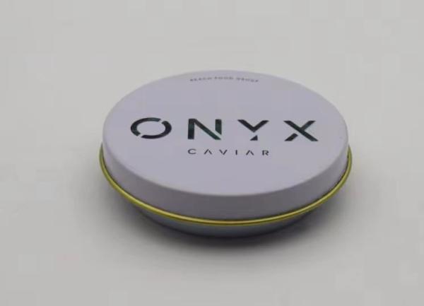 0.28mm Food Grade Tinplate Caviar Packaging Vacuum Empty Can 30g and 50g with