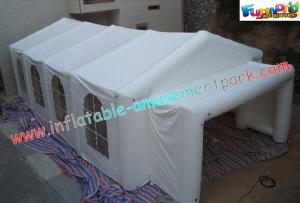 China Big PVC Tarpaulin Inflatable Party Tent , Commercial Inflatable Outdoor Wedding Tent on sale