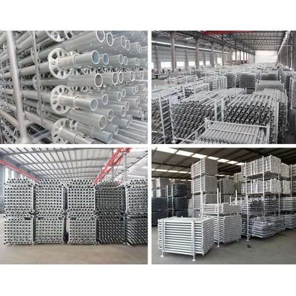 Hot Dip Galvanizing 2.75mm Thickness 48mm Dia Scaffolding Components