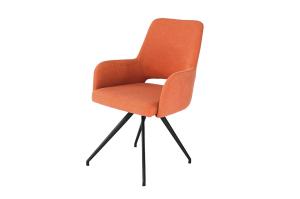 Wholesale Comfortable Metal Frame Dining Room Chairs OEM Stackable Outdoor Armchairs from china suppliers