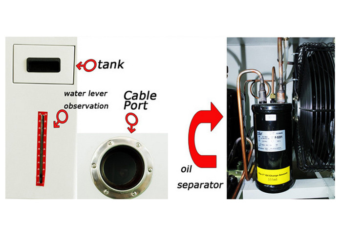 80L SUS 304#High Temperature Humidity Environment Testing Machine Fine Power Coating