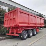 Heavy Duty 9t Grade Customized Rear Dump Truck Trailer for Bulk Cargo Transporta